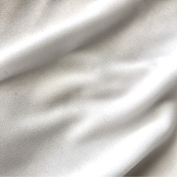 FRENCH CONNECTION Sheer Snow White V-Neck Halter Top - Women's S - Picture 3 of 8